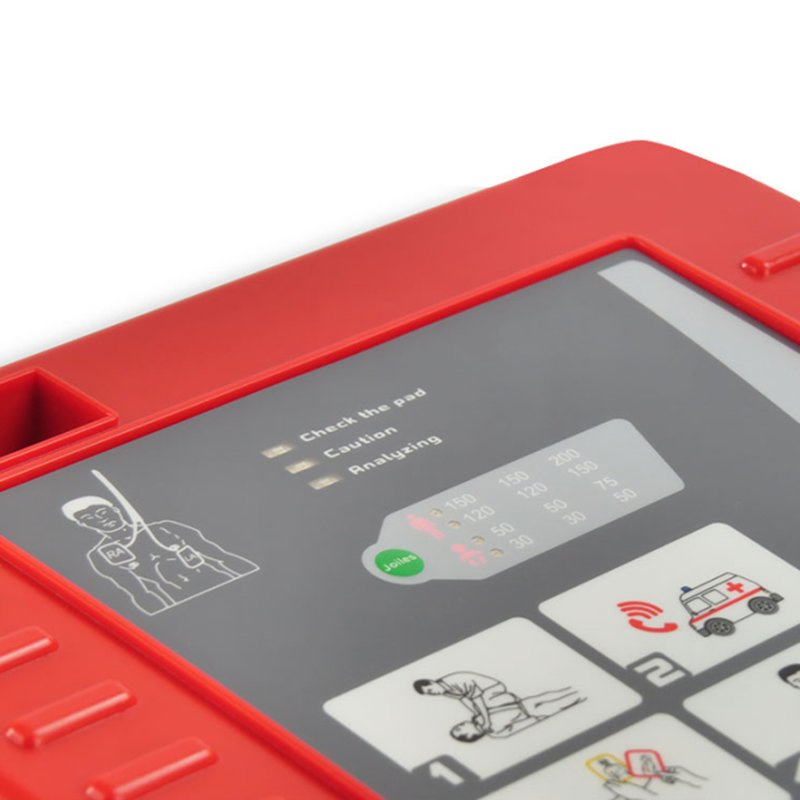 Aed with Lock-out Protection to Prevent Inadvertent Defibrillation