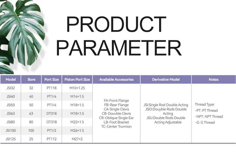 JSI Series Standard Cylinder 4
