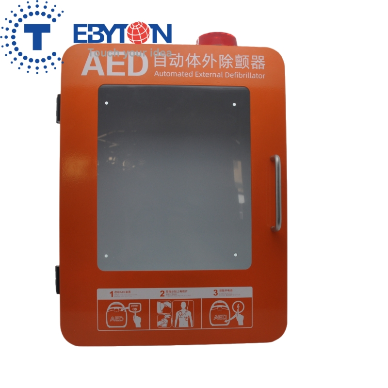 Custom Aed Cabinet with Alarm for Public Safety Solutions