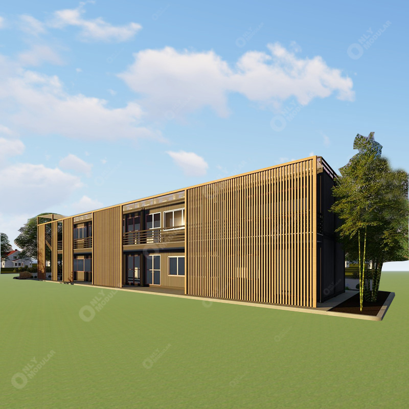2 Floors Portable Office Prefab House Container School