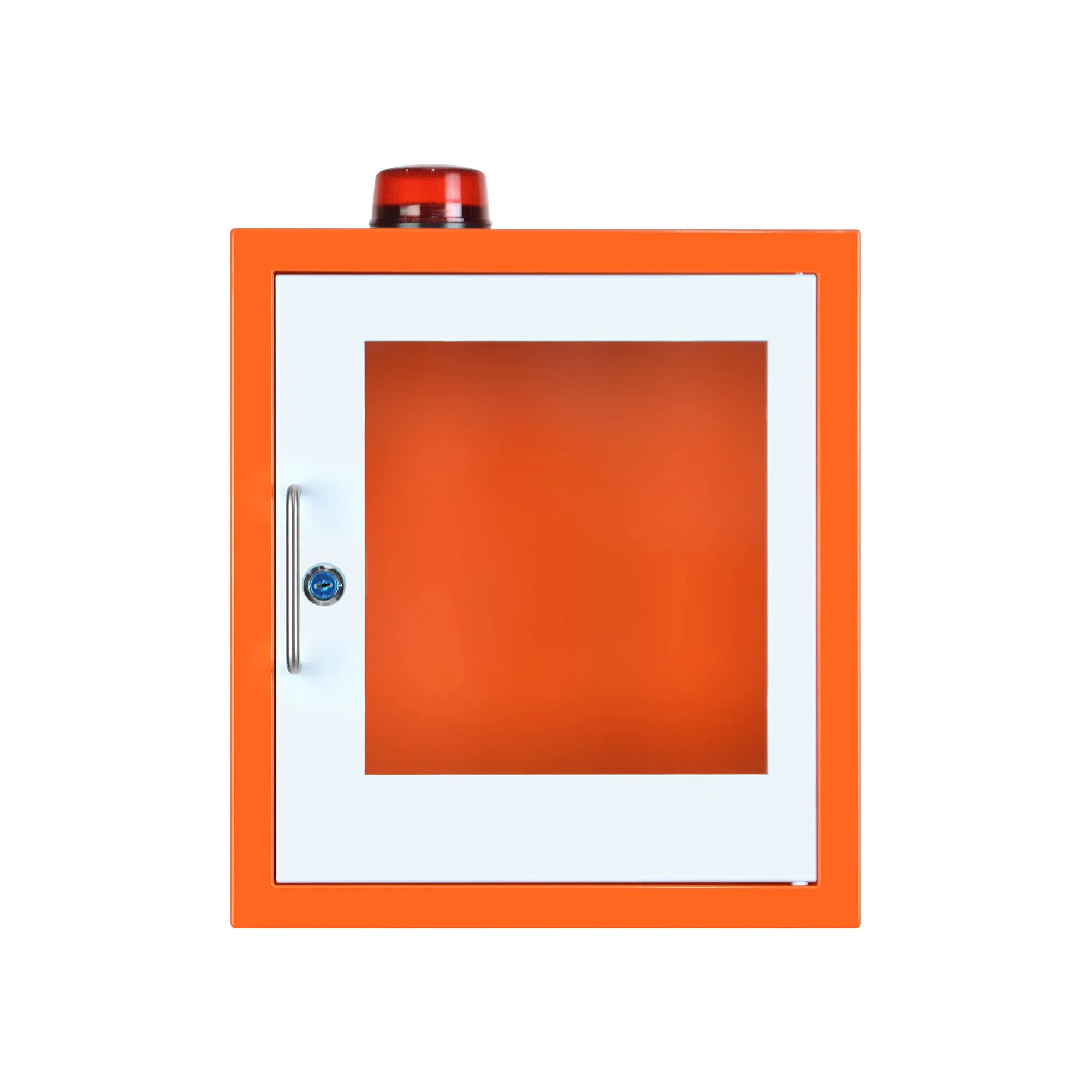 Wap M13 Wall Mounted First Aid Metal Box Alarm System and Strobe Light Aed Cabinet