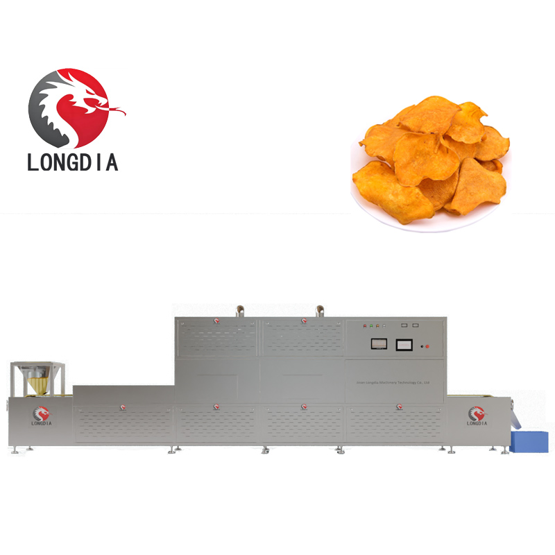 High Efficiency Energy-Saving Industrial Tunnel-Type Microwave Vegetable Dryer Drying Pumpkins Carrots Potatoes with Other Vegetables Microwave Dryer