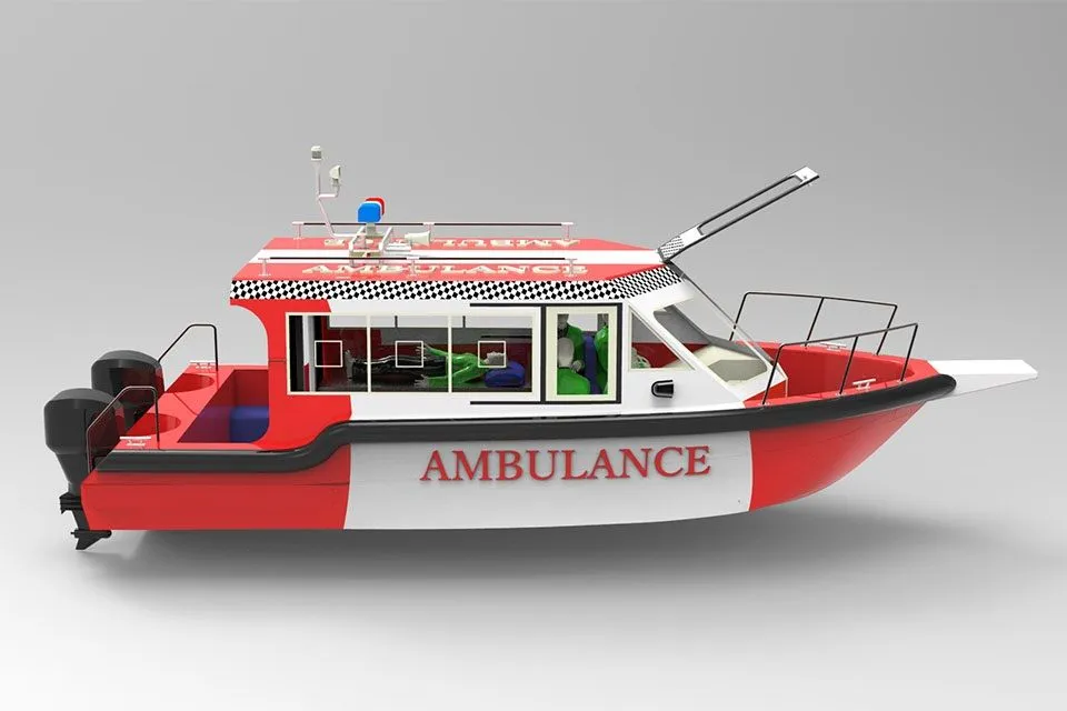 Ambulance Boat View 1