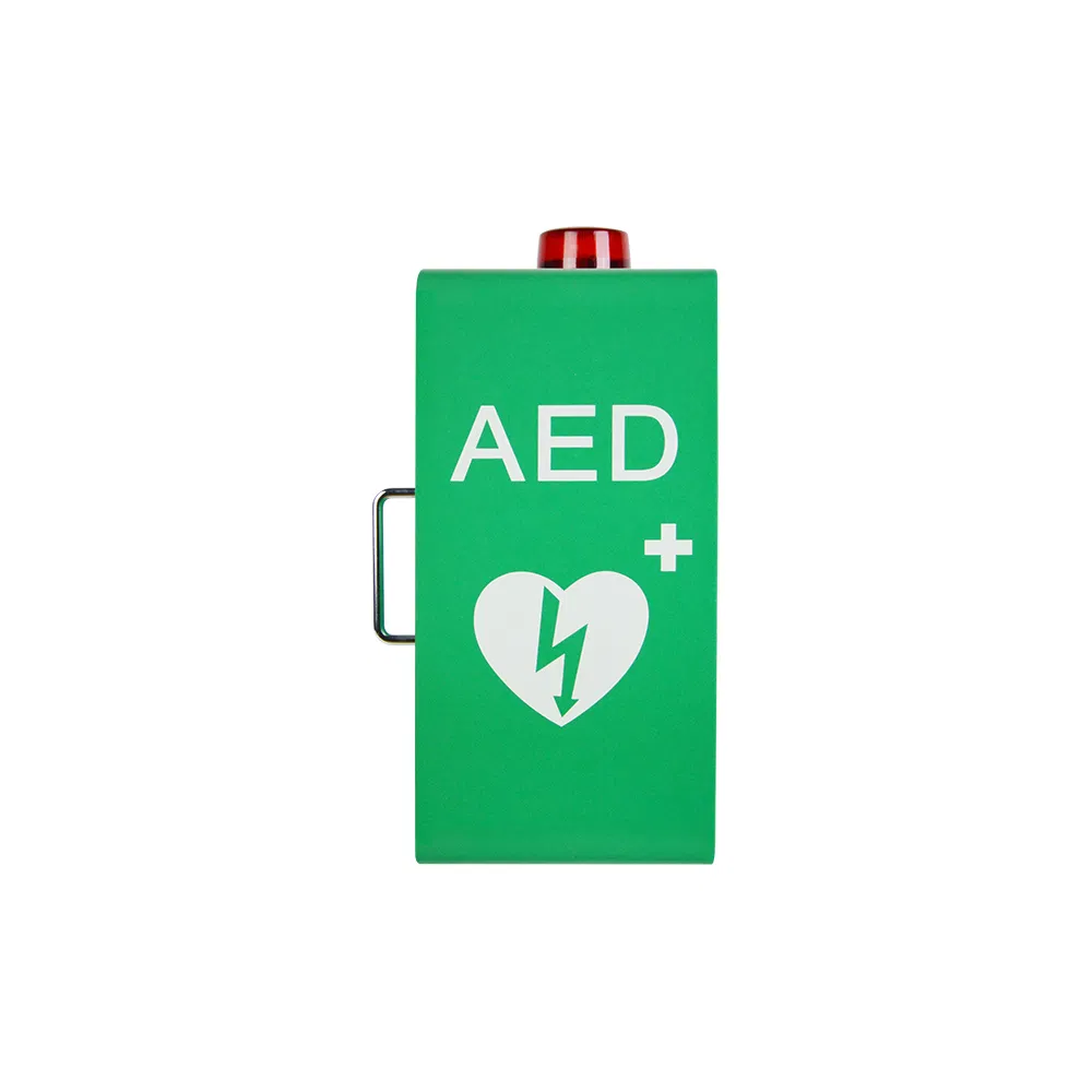 Wap-Health M2 Smart Wall Mounted Video Defibrillator Aed Box Metal Cabinet for Aed