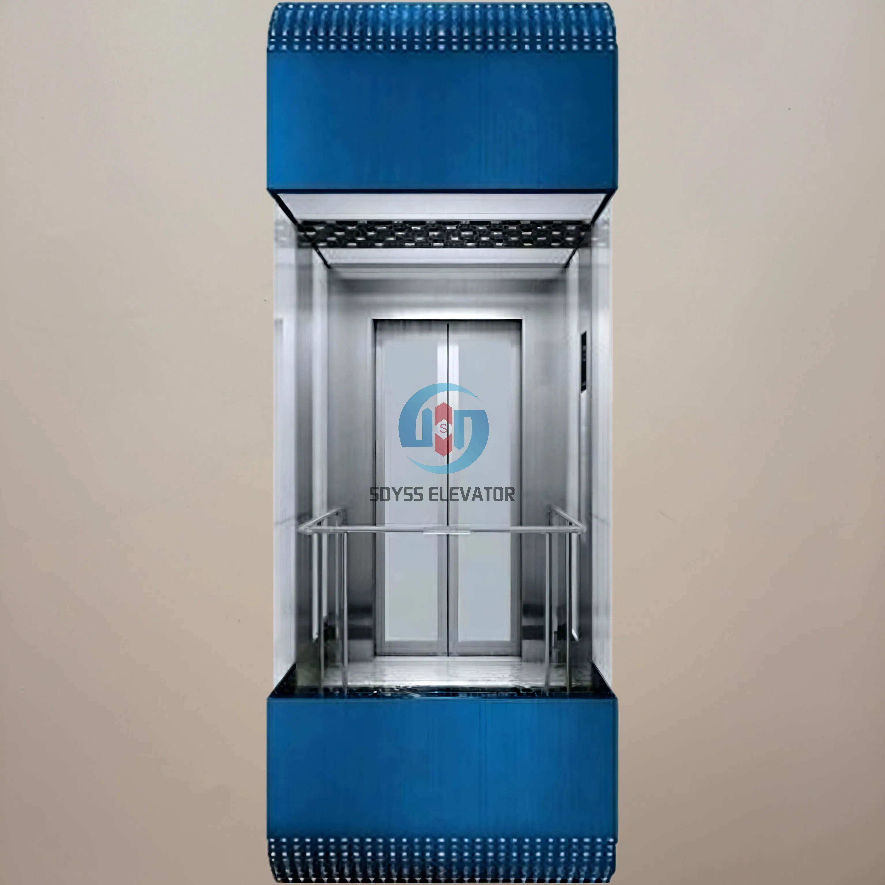 Vvvf Villa Home Panoramic Freight Cargo Escalator Travelator Car Auto Goods Service Hospital Observation Residential Sightseeing Glass Passenger Elevator Lift