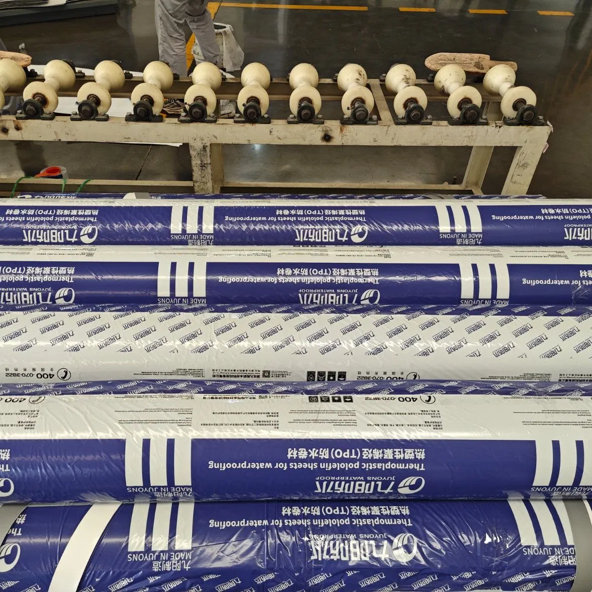 for Industrial and Civil Roof Use Thermoplastic Polyolefin Tpo Waterproofing Roll