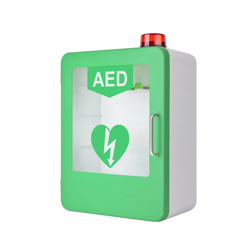 Wall Mouted Alarm Cabinet with Visual System Aed Box