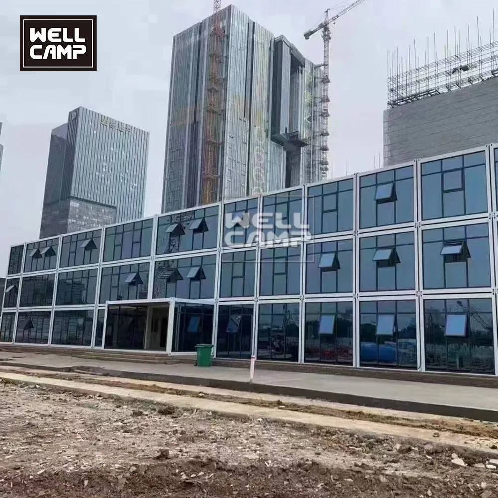 OEM Dormitories 40FT Portable Modular Quick Build Fold out Flat Pack Container School