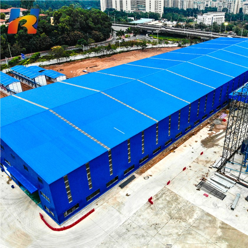 Industrial Prefabricated Building Structural Steel Plant Factory Workshop Building Shed Design Low Cost Prefab Steel Structure Warehouse