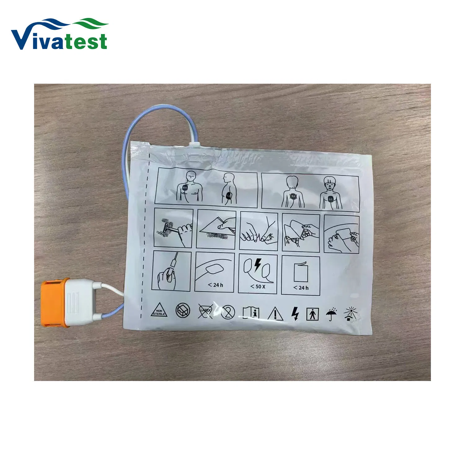 Aed Portable First Aid Automated External Defibrillator for Public Places Aed Trainer Defibrillator Sale