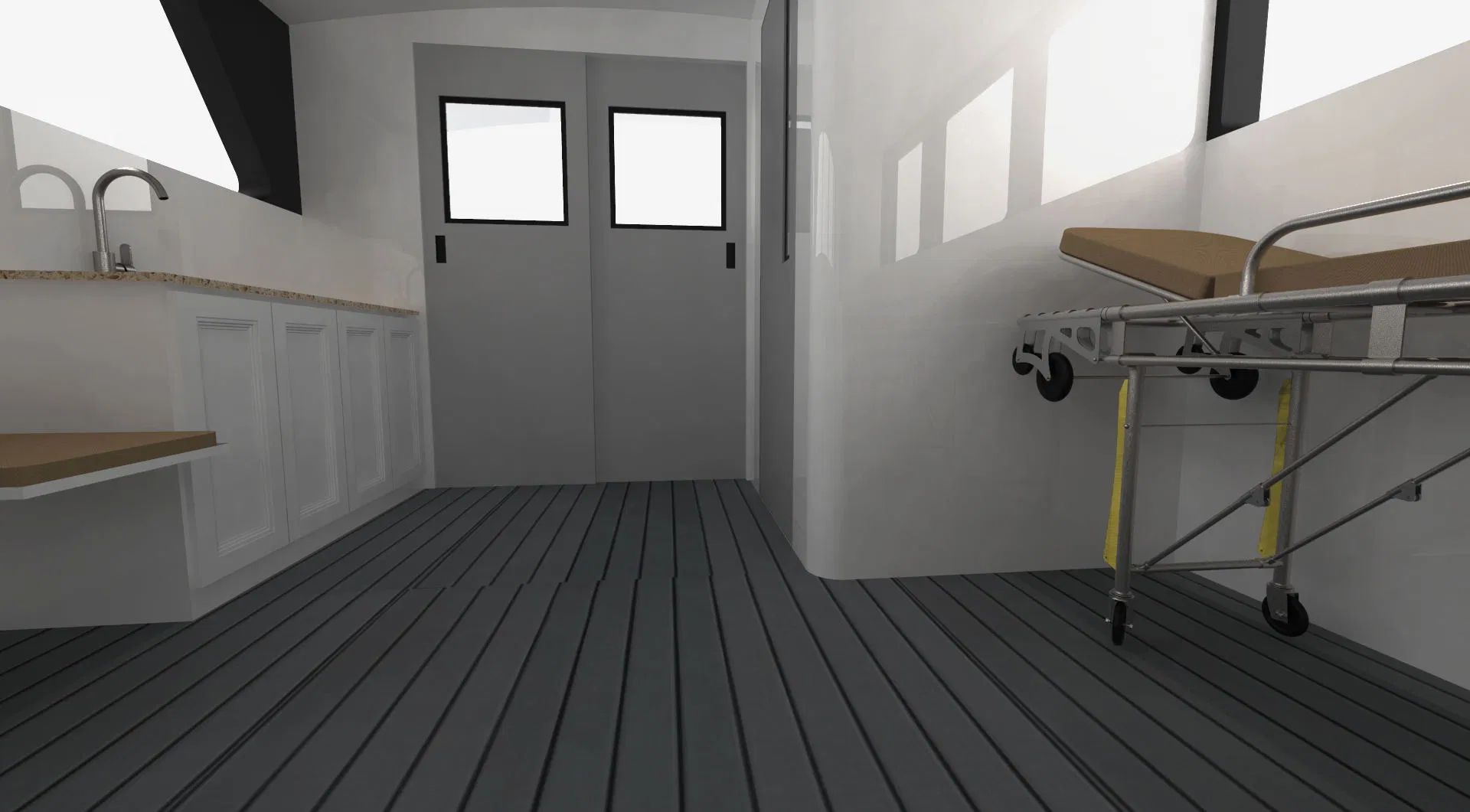 12m Aluminum Catamaran Hospital Ambulance Rescue Boat for Sale