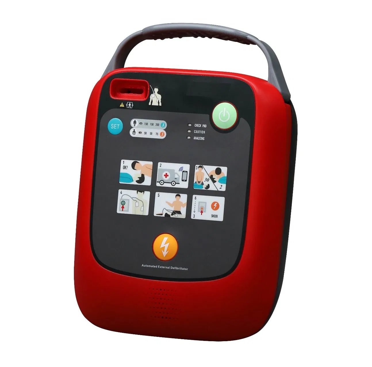 Emergency Aed Monitor, First Aid Equipment, Professional Emergency Care