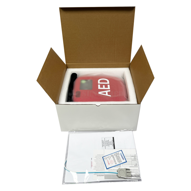 Sy-C025-3-a First Aid Equipment Aed Set Automated External Defibrillator Aed for Emergency