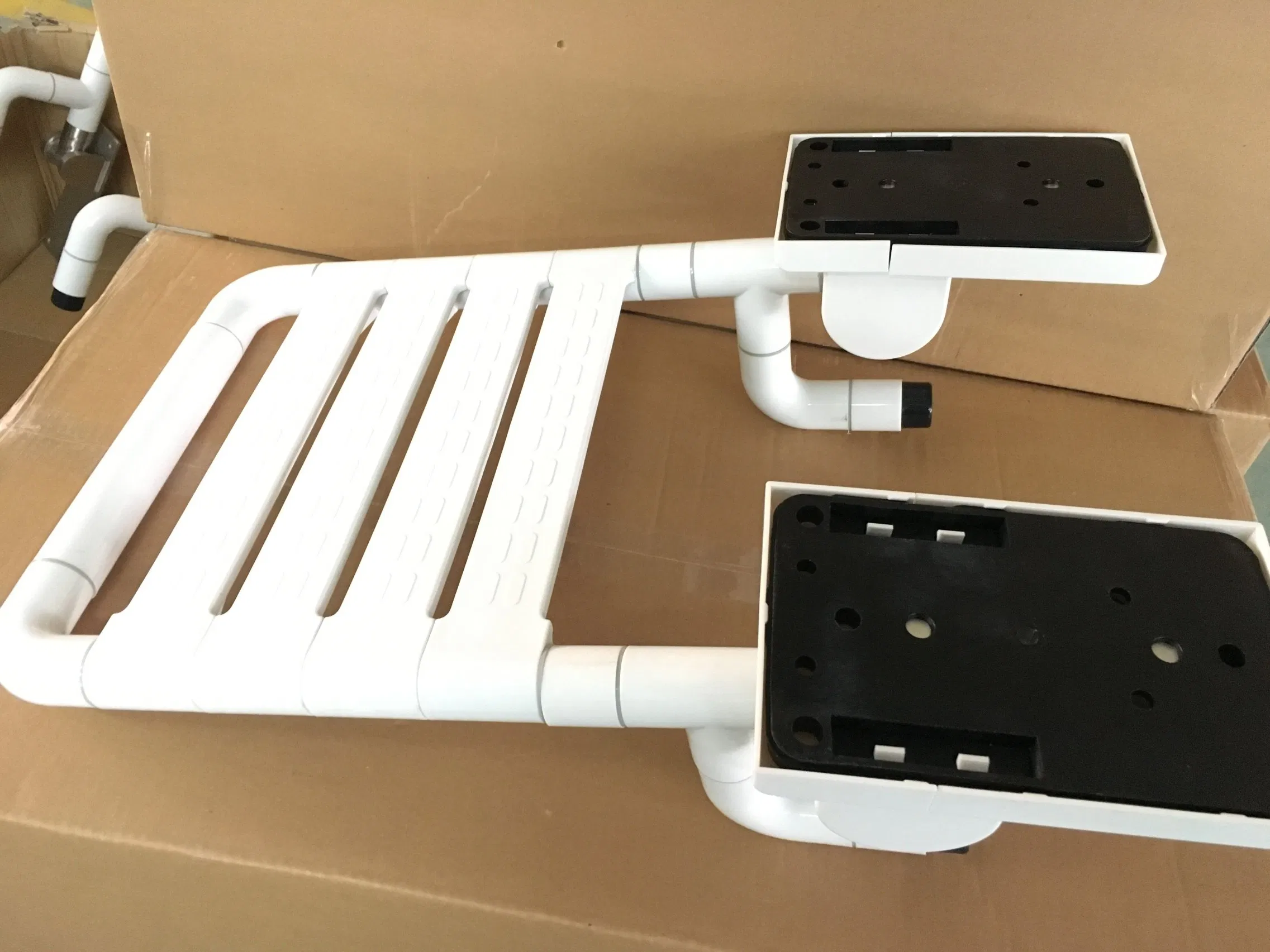 Space-Saving Shower Stool for Compact Bathrooms and Storage