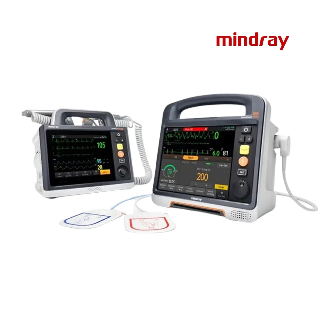 Mindray BeneHeart D60 Emergency First-aid Device 7 Inch Color Tft Screen Defibrillator Portable Aed