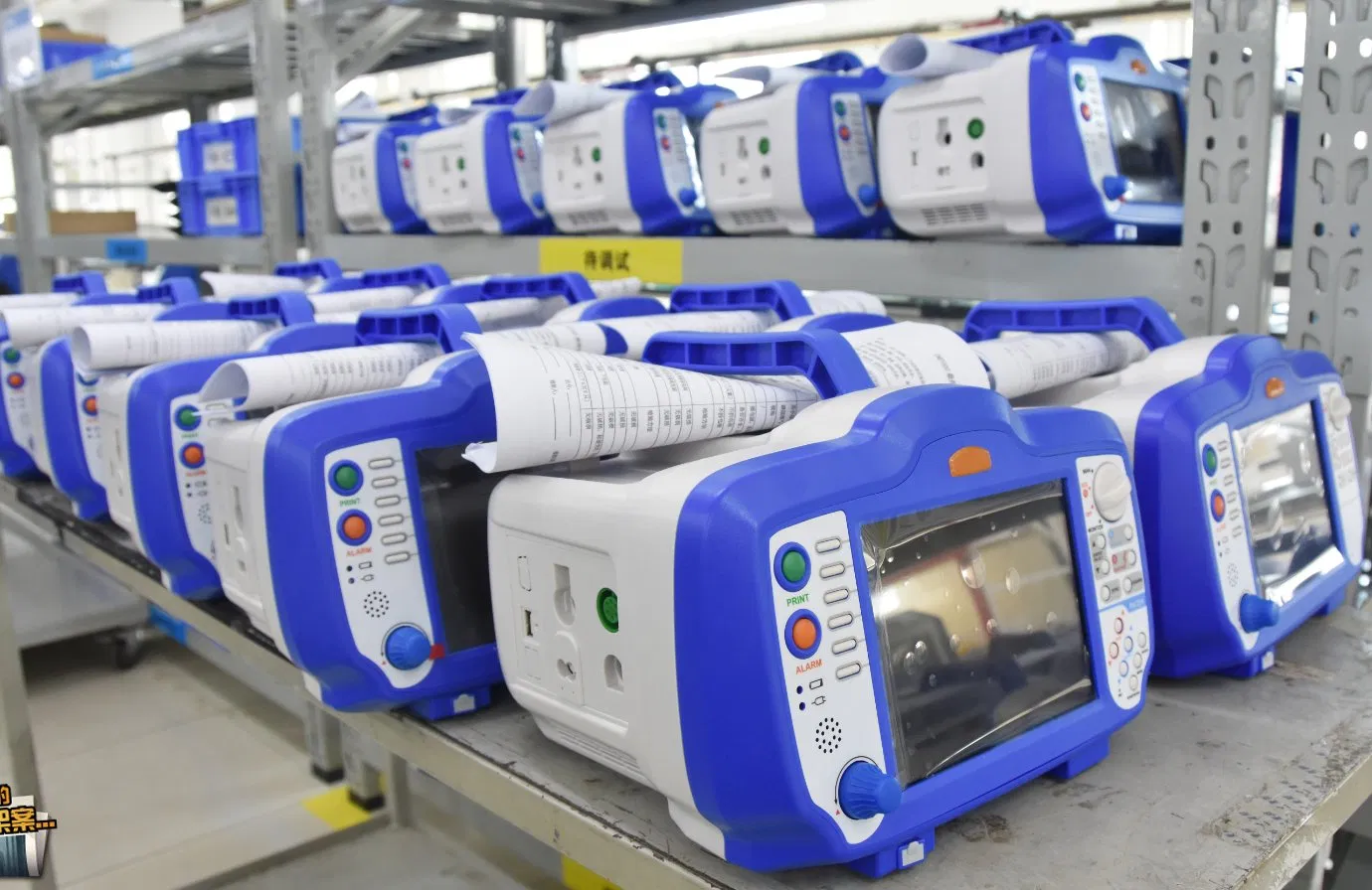 Hospital Aed Automated External Defibrillator with ECG SpO2