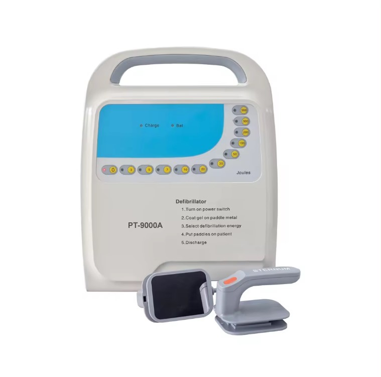 PT-8000c Portable Defibrillator Printer Aed Function Newest Emergency ICU ECG Cardiac Biphasic