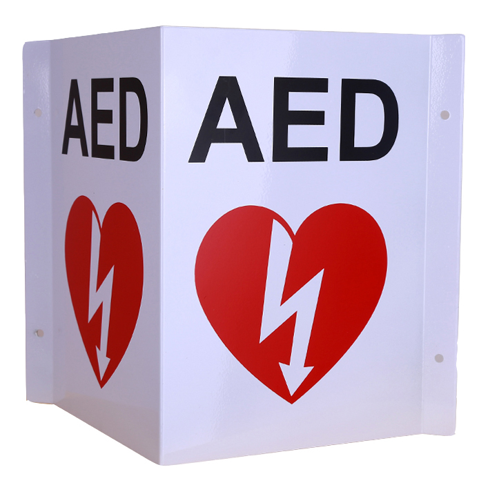 Wall Mouted Alarm Cabinet with Visual System Aed Box