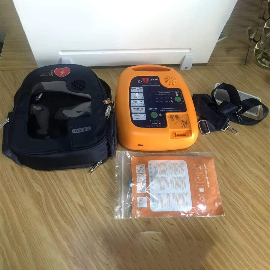 Portable Aed Cardiac First Aid Surgery Machine Ambulance Defibrillator Automated External Portable Aed Emergency Aed