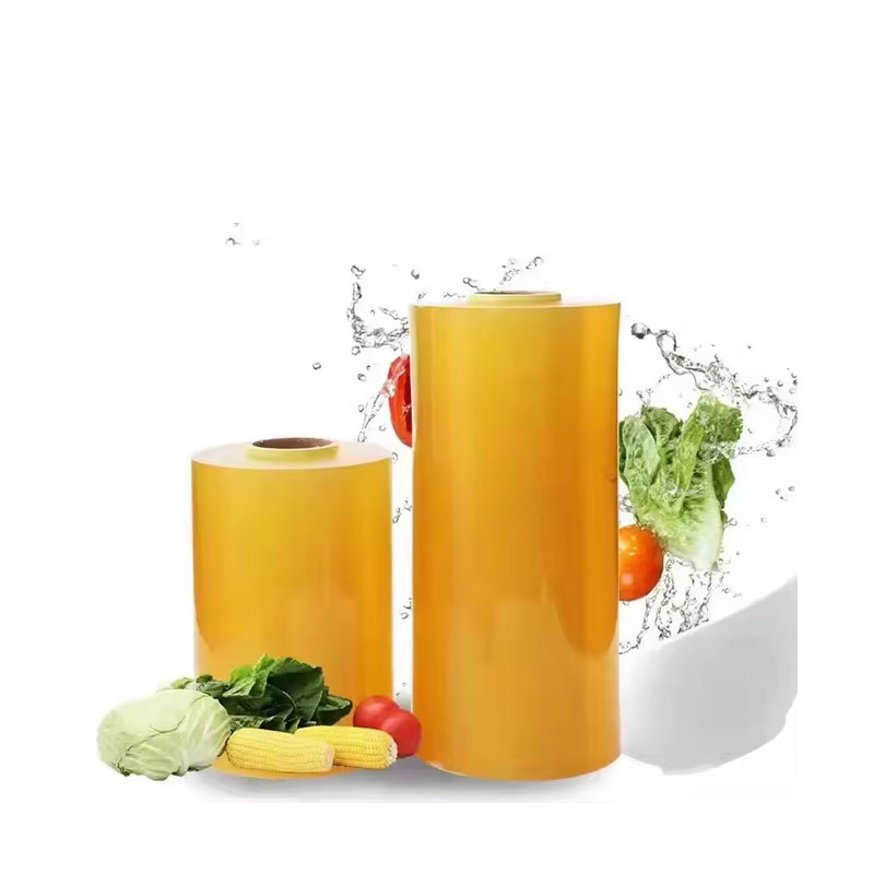Food Grade PVC Food Cling Film High Quality Clear Transparent Waterproof Soft Plastic Jumbo Roll Wrapping Stretch Film Packing Material for Food Packaging
