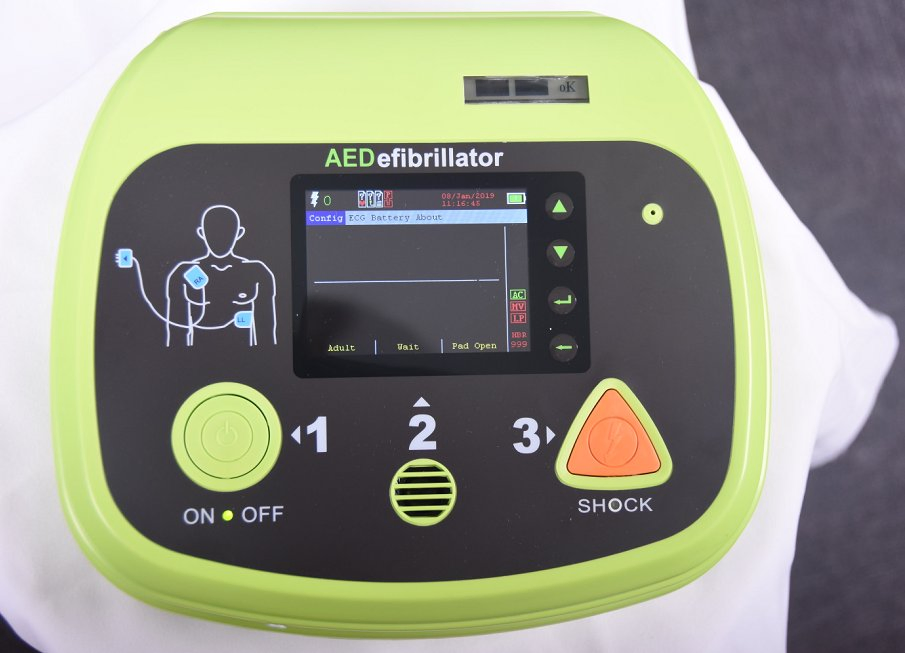 Medical Portable Automatic Aed Defibrillator Monitor External First Aid Aed