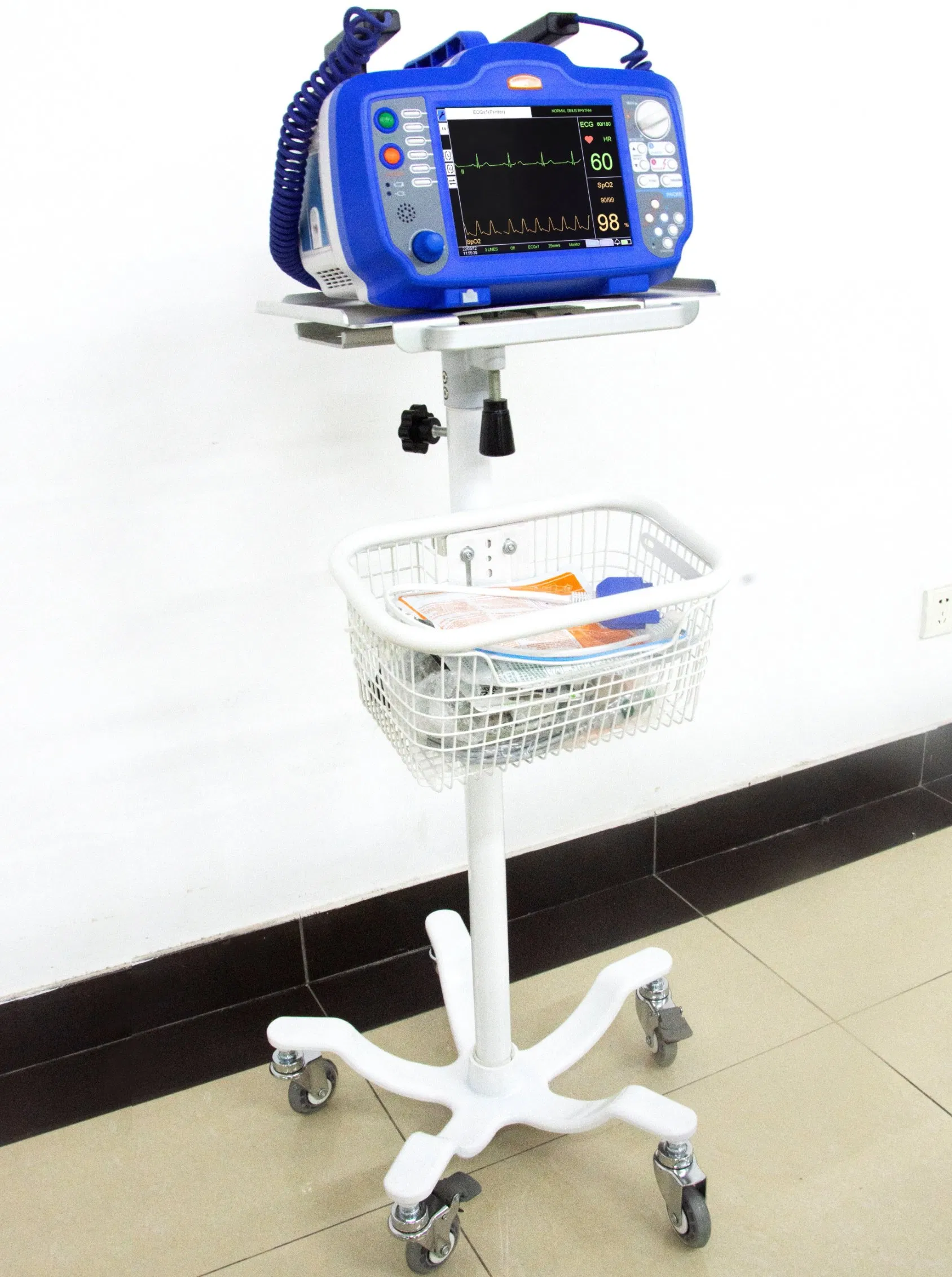 Aed Defibrillator Monitor with LCD Display for Ambulance