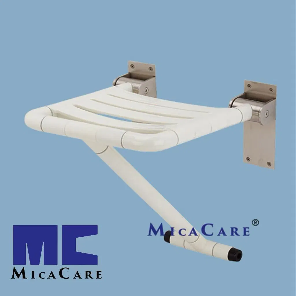 Heavy-Duty Foldable Shower Chair with Anti-Slip Design for Seniors