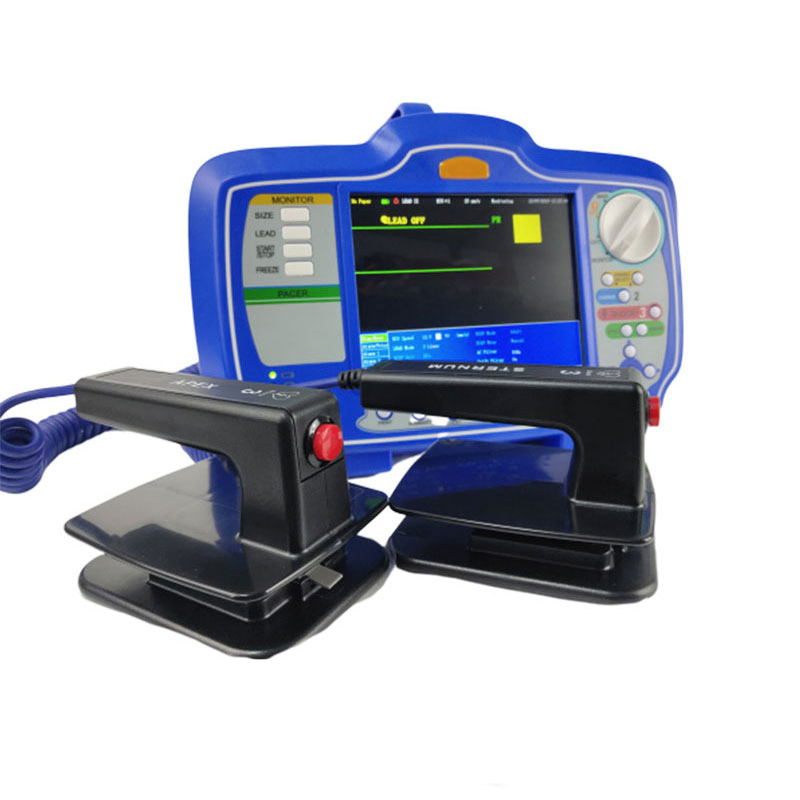 Biphasic Waveform Portable Cardiac Aed Defibrillator with Pacer