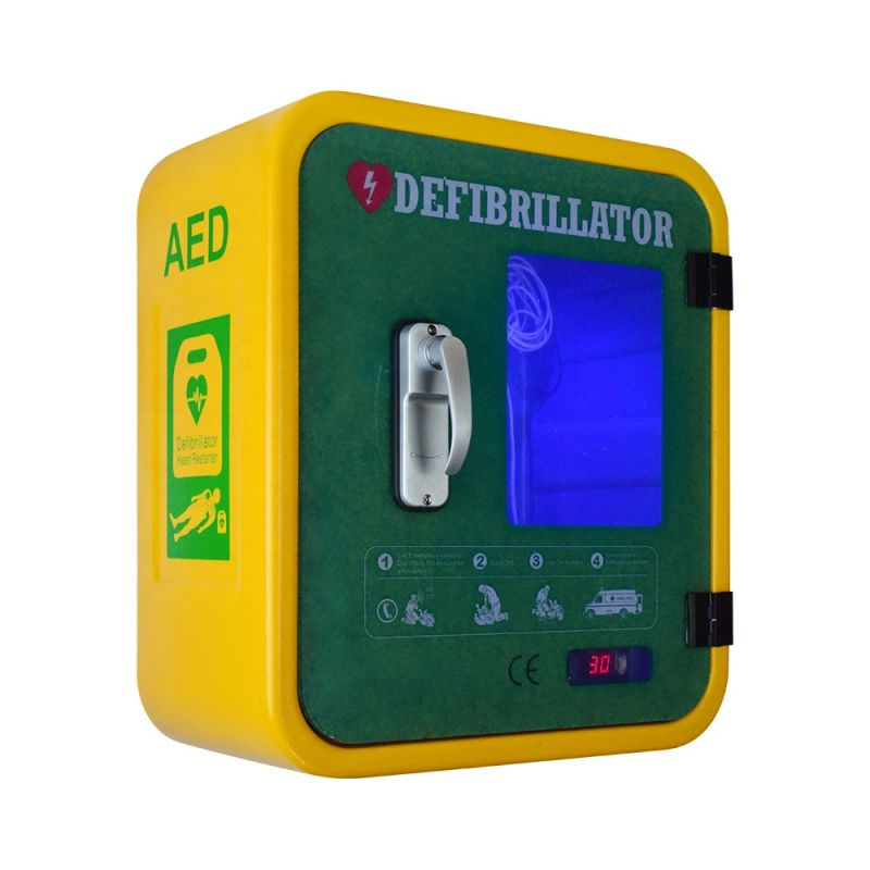 Wap M3p Design Customized Plastic Wall Mounted Aed Cabinet for Outdoor Use