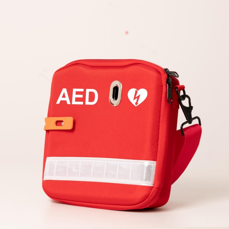 Wap-120VI-B1 Defibrillator Bag Aed Carry Case with Reflective Strips for Vivest Aed