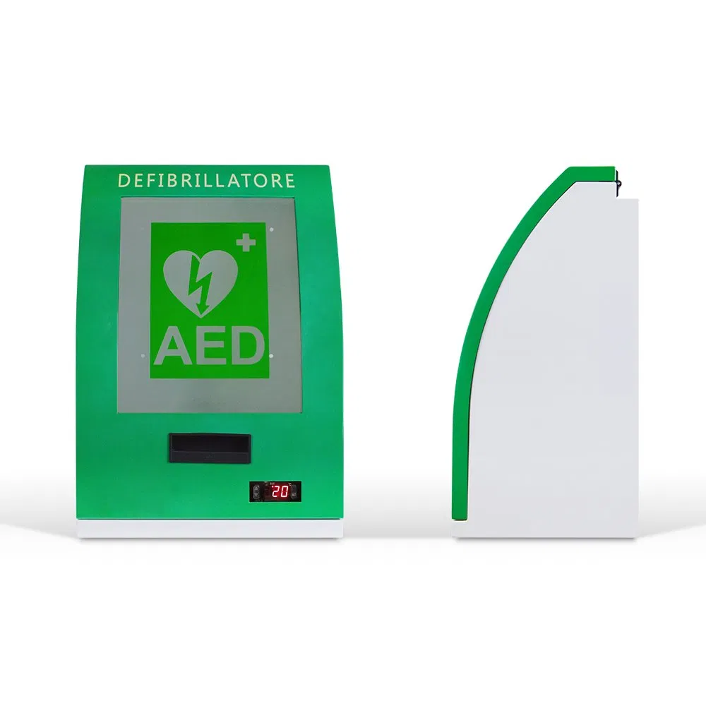 Wap-Health M8 Alarm Wall Mounted Best First-Aid Devices Defibrillator Aed Cabinet