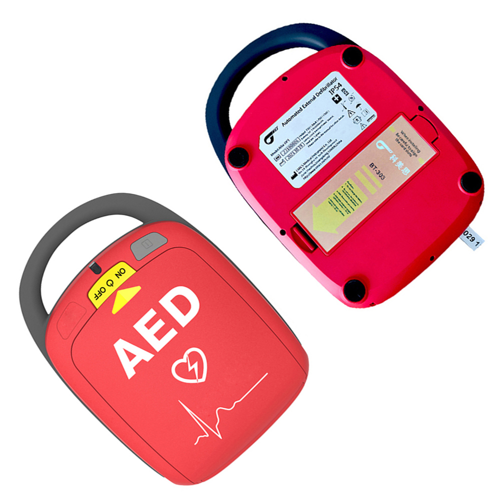 Professional Automatic External Defibrillator (AED) with Bluetooth, Low Energy Bte, Adult/Pediatric Pads