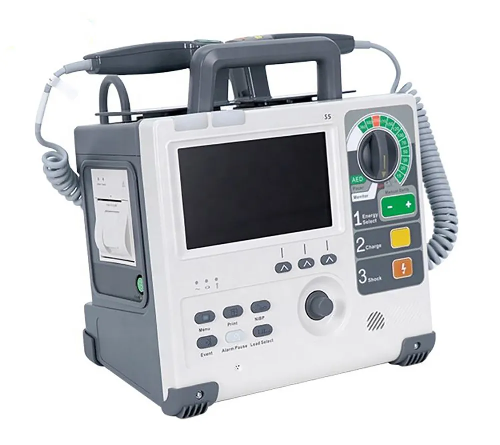 S5 Defibrillator Monitor Side