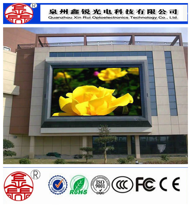 Waterproof High Brightness P6 HD Advertising LED Screen Display Outdoor Full Color