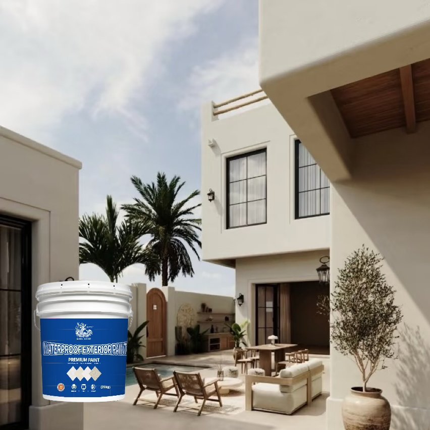 Polymer Waterproof Exterior Paint Wall Color Change Coating