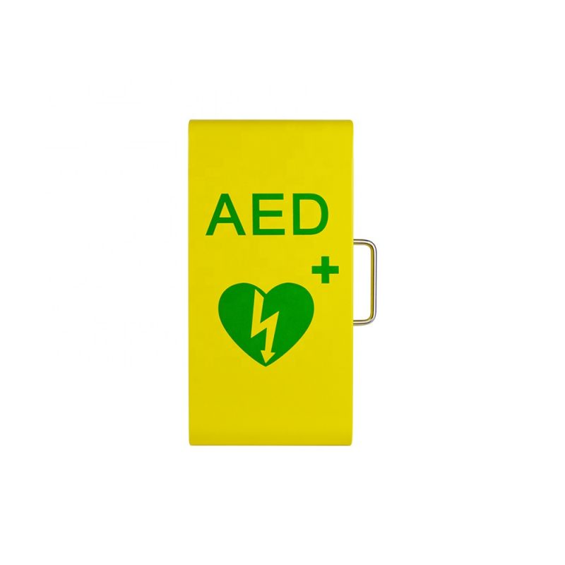 CPR First Aid Defibrillator Training Kit Aluminium Metal Wall Indoor Aed Cabinet with Mounted