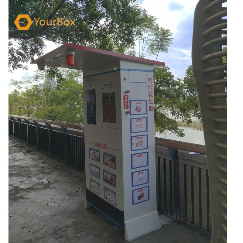 Lightweight Aluminum Aed Cabinet for Outdoor Sites with IP54