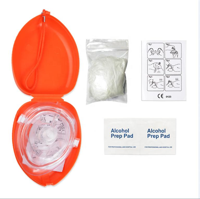 Soft and Smooth Small Size Grade PVC CPR Mask for Adult