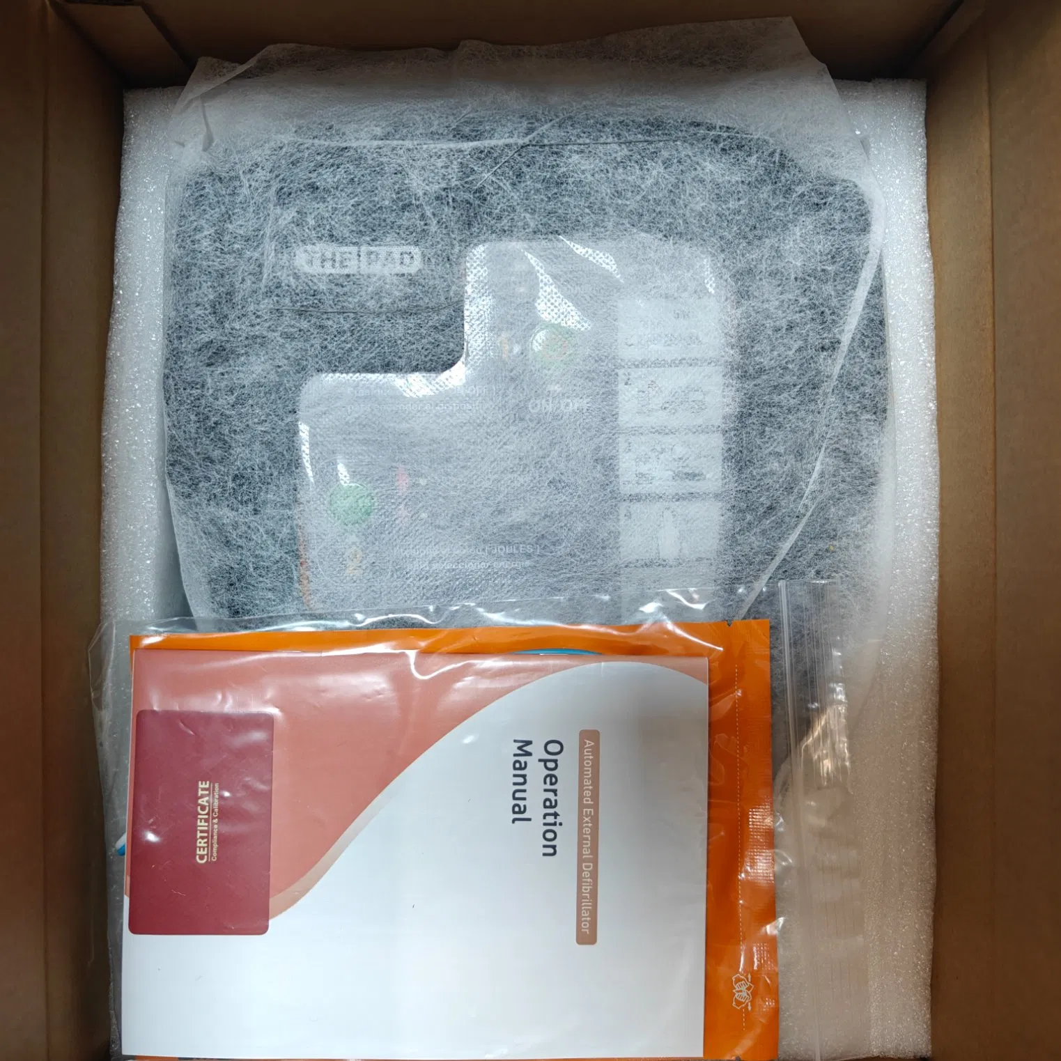 Cardiac First Aid Portable Aed Portable High Energy Electric Shock Battery Power