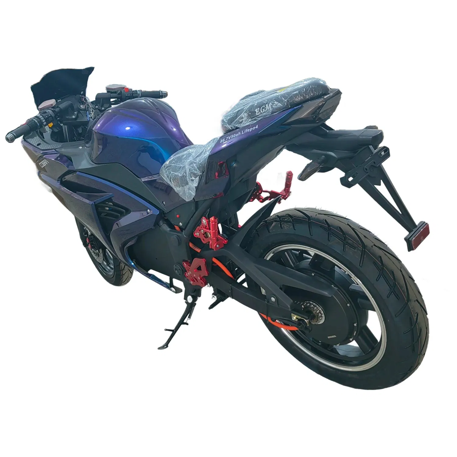 Cheap Fastest Adult 3000 Watt 72V Racing Sportbike 5000W Electric Street Motorcycle for Adult with Lithium Battery