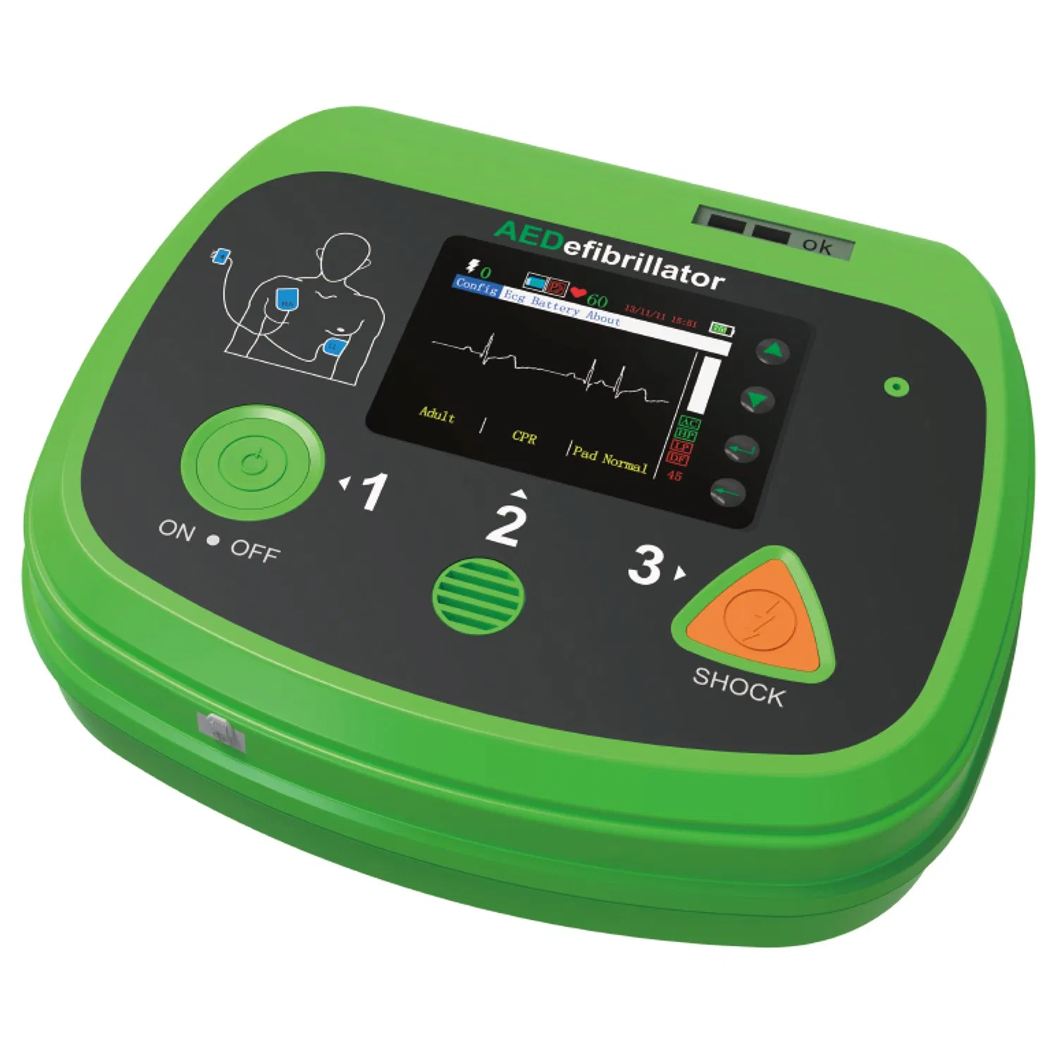 Aed7000 Automatic External Defibrillator Smart Biphasic Handhold
