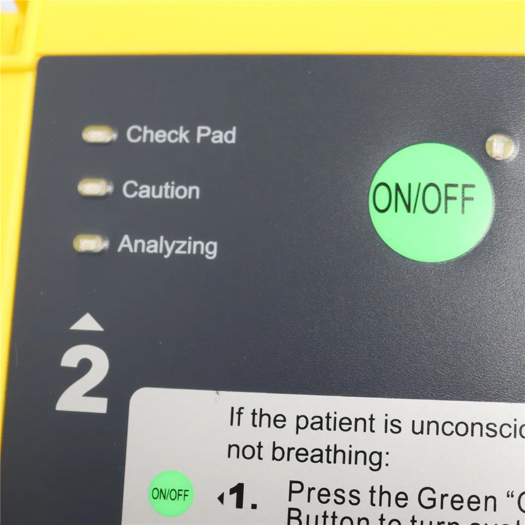 First Aid Automatic External Defibrillator Portable Aed for Public Places