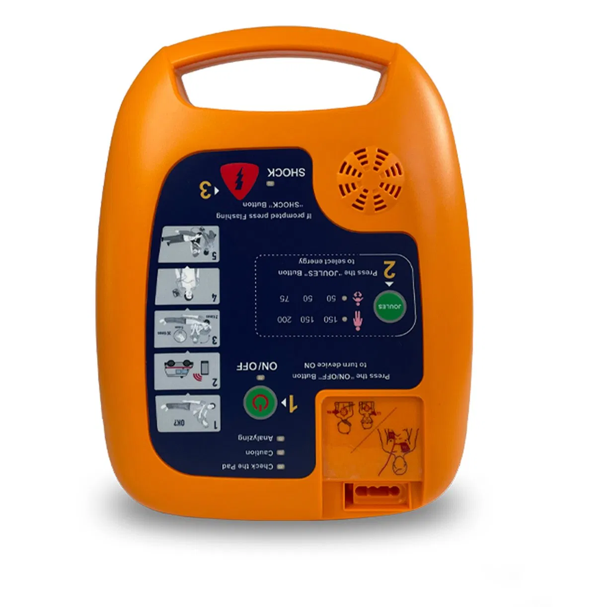 Public First Aid Cardiac Aed Defibrillator Portable Automated External Defibrillator for Medical Emergency