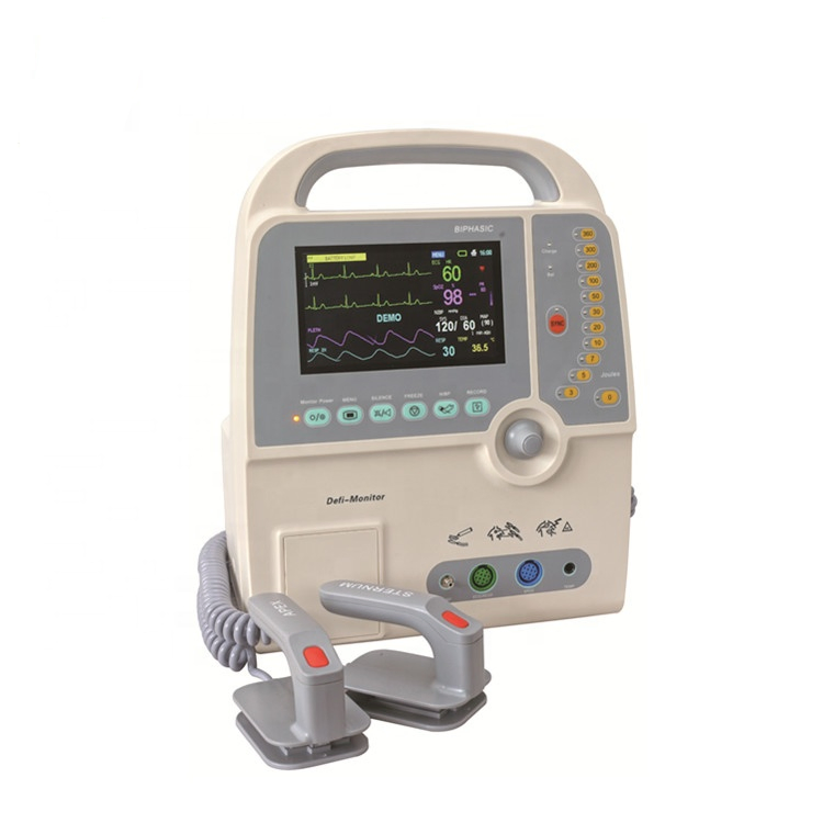 Medical Portable Automatic Aed Defibrillator Monitor for First Aid with CE