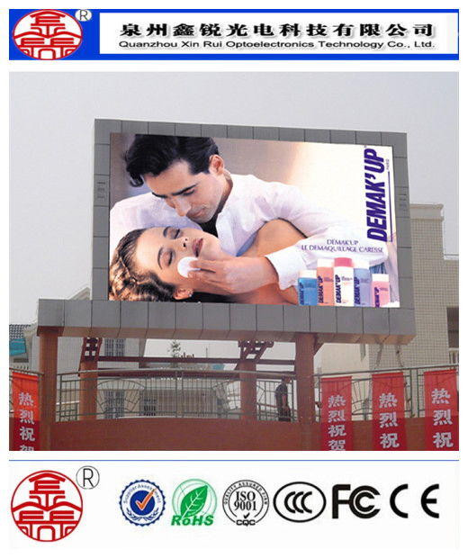 Waterproof High Brightness P6 HD Advertising LED Screen Display Outdoor Full Color