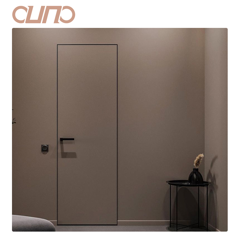 OUNA All-Aluminum Simple Bedroom Wooden Door Interior Soundproof and Moisture-Proof Aluminum Honeycomb Set Pure Aluminum Door