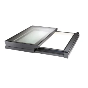 OUNA Manual Opening Aluminum Roof Window Skylight Cost Effective Solution with Double Glazed Glass and Waterproof Flashing Kit
