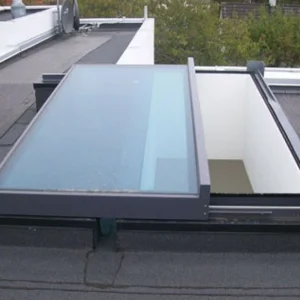 OUNA Premium Electric Aluminum Skylight Combin Waterproof Thermal Break Smart Control Complete Solution for Modern Architecture