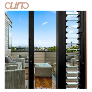 OUNA New Arrival Australian Standard AS2047 Customized Tempered Clear Glass windows and Doors Design Louvers Aluminium windows