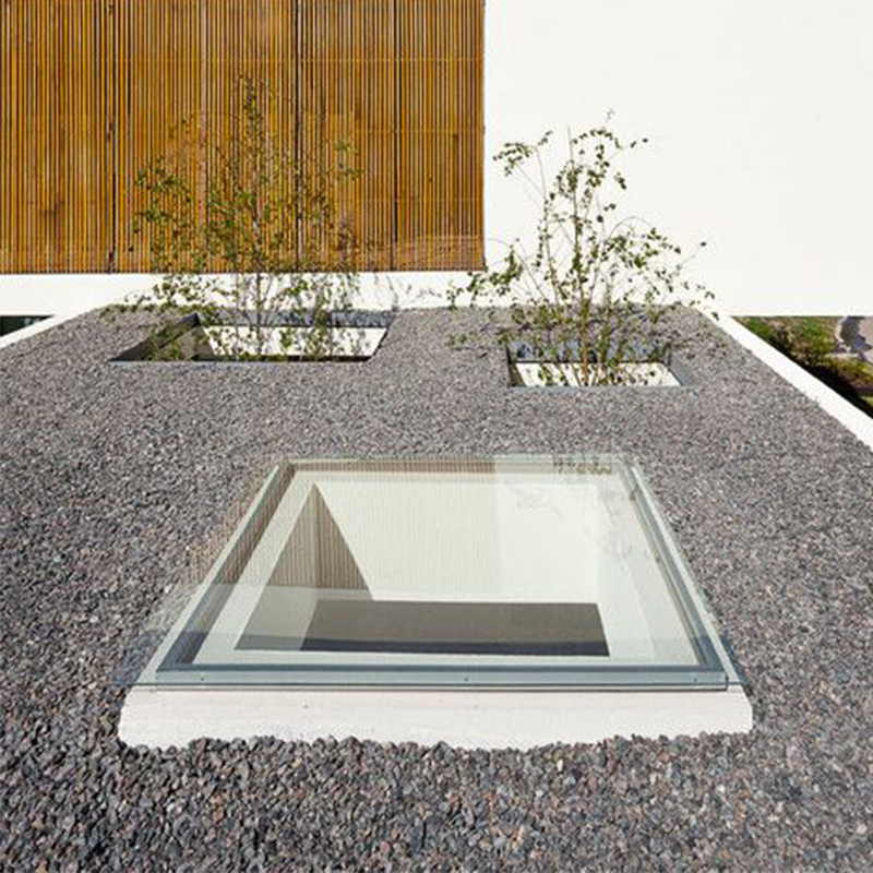 OUNA Aluminum Roof Access Hatch with Skylight Function Waterproof and Insulated for Ceiling Access and Natural Light Combined
